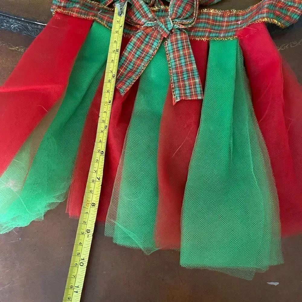 TULLE CHRISTMAS Dog Skirt!